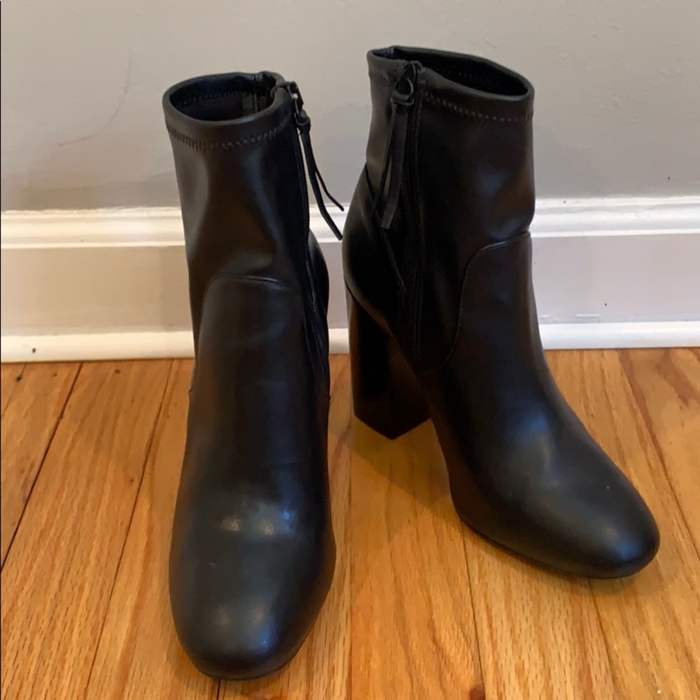 Rebecca minkoff black booties